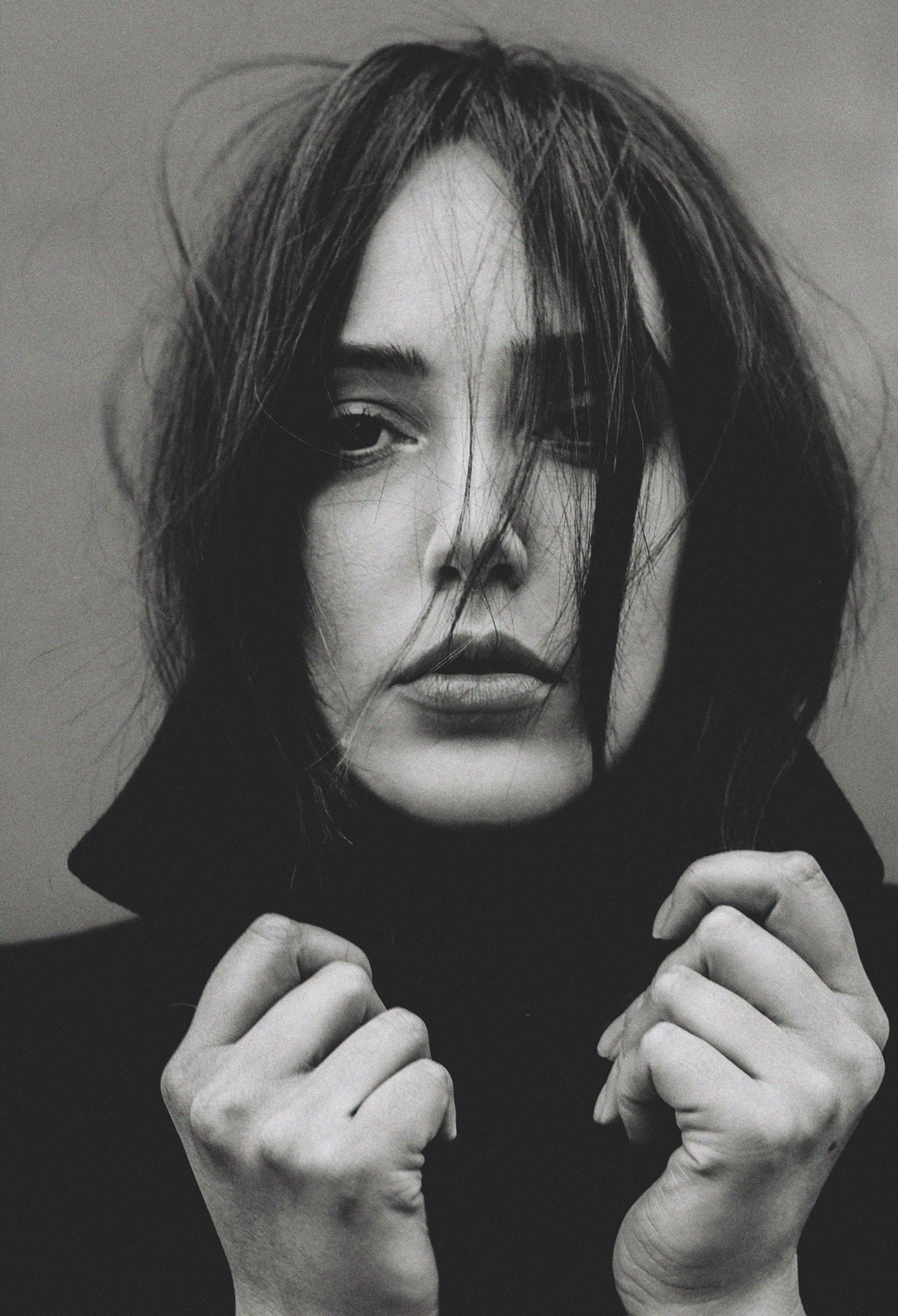 Black-and-white headshot of Samantha Rose King